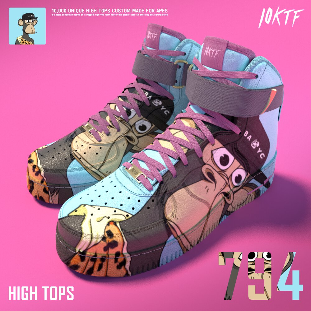 Ape High Tops #794