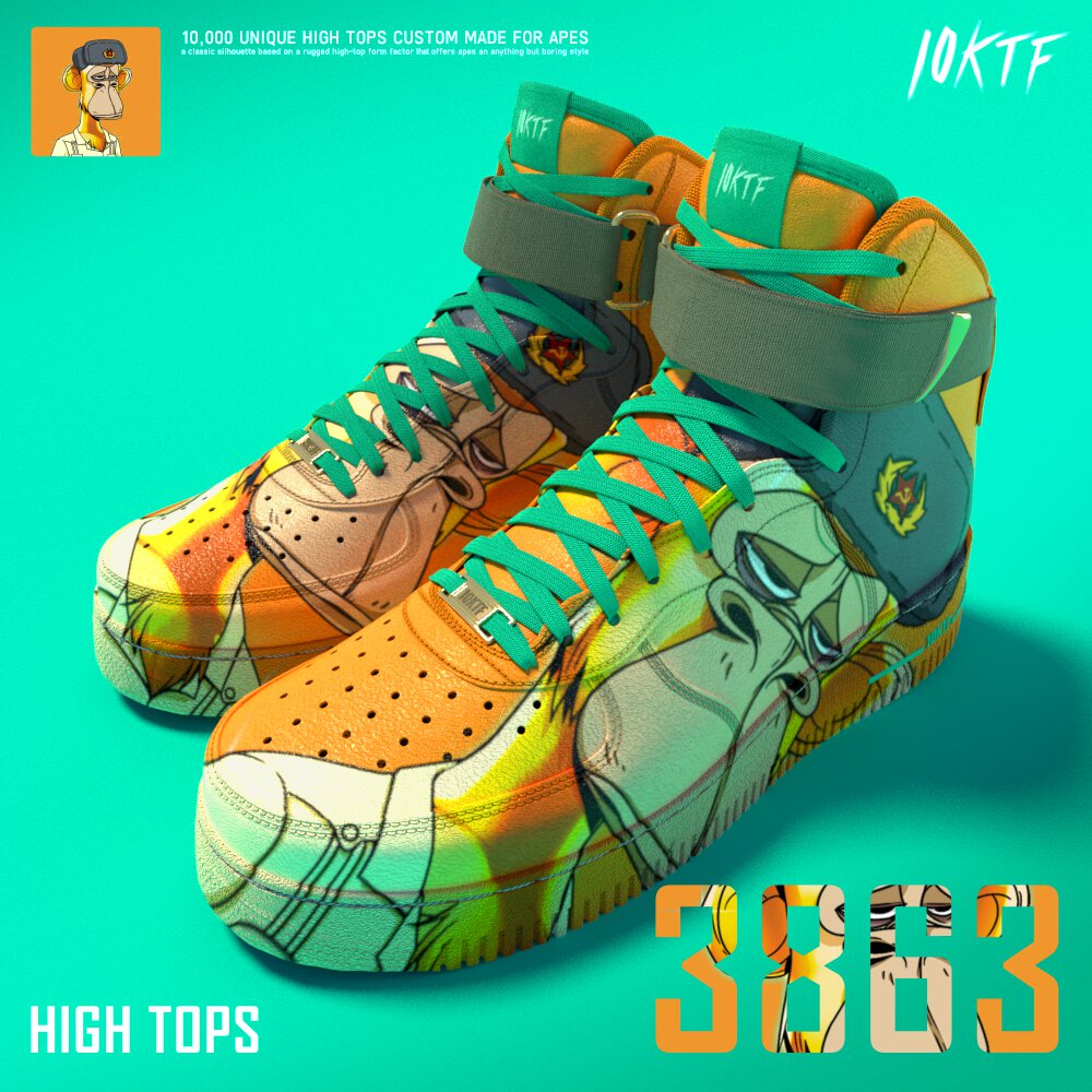Ape High Tops #3863