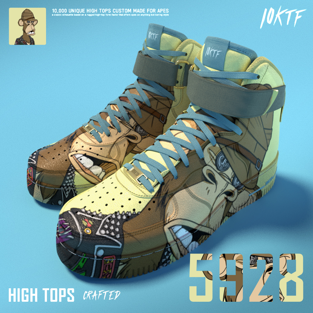 Ape High Tops #5928