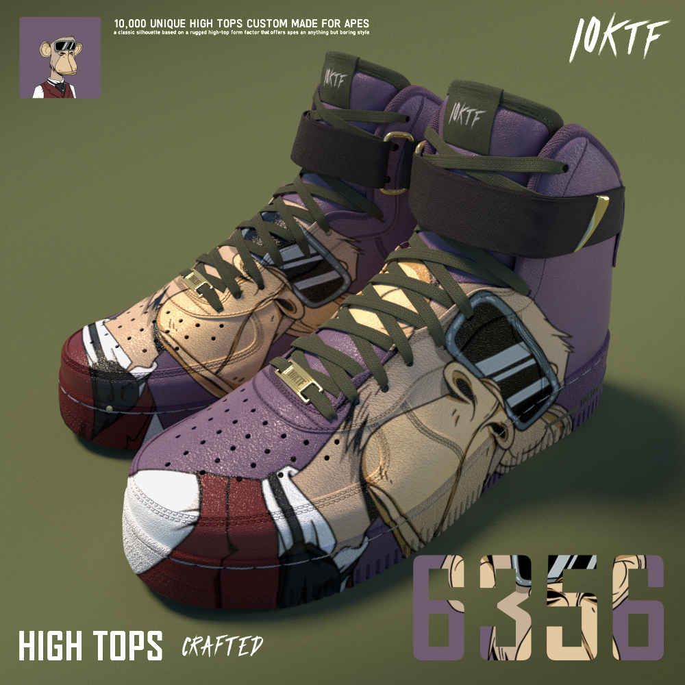 Ape High Tops #6356