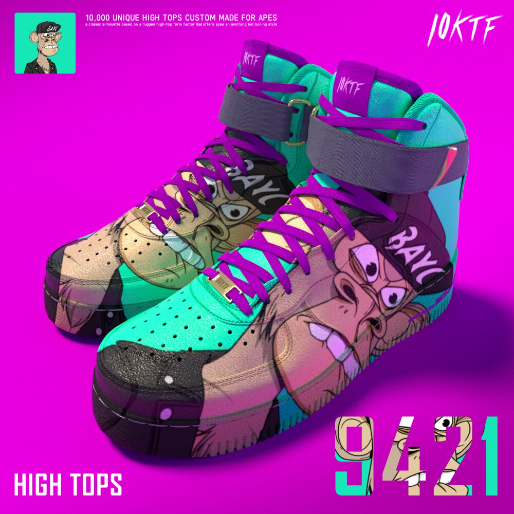 Ape High Tops #9421