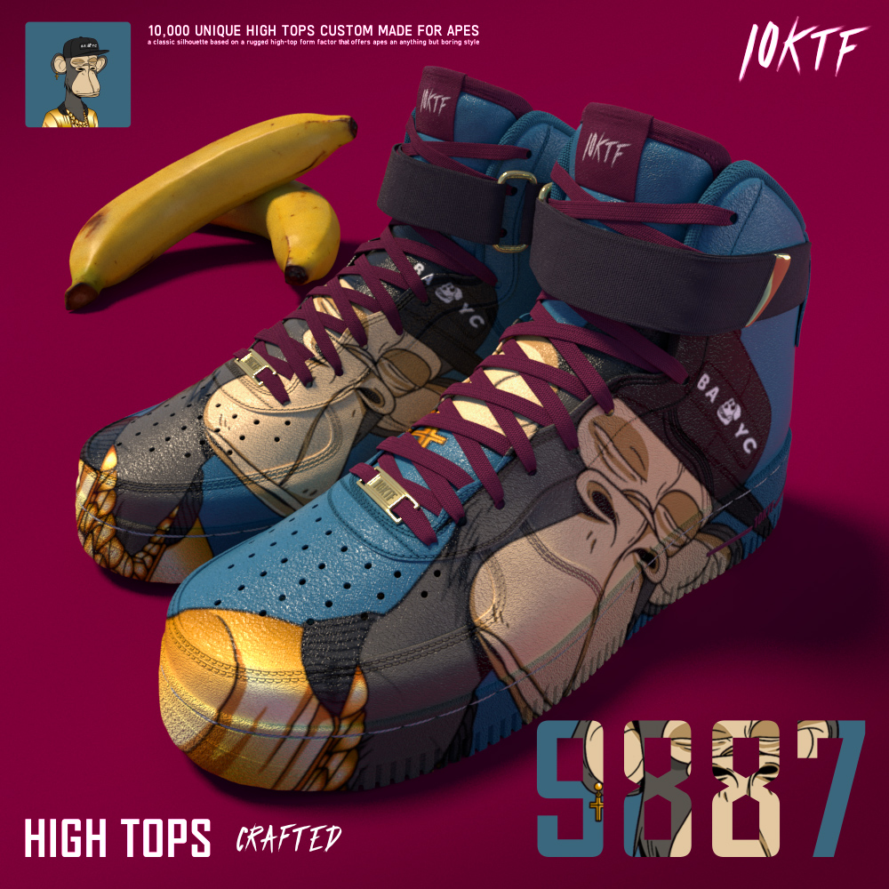 Ape High Tops #9887