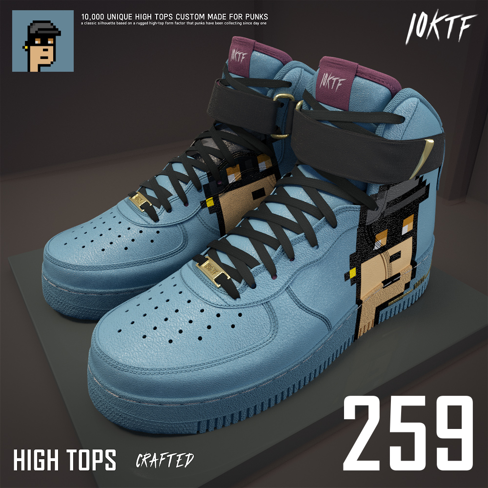 Punk High Tops #259