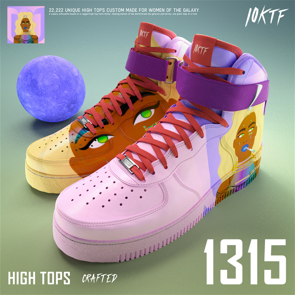 Galaxy High Tops #1315