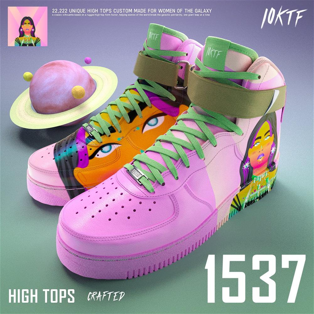 Galaxy High Tops #1537