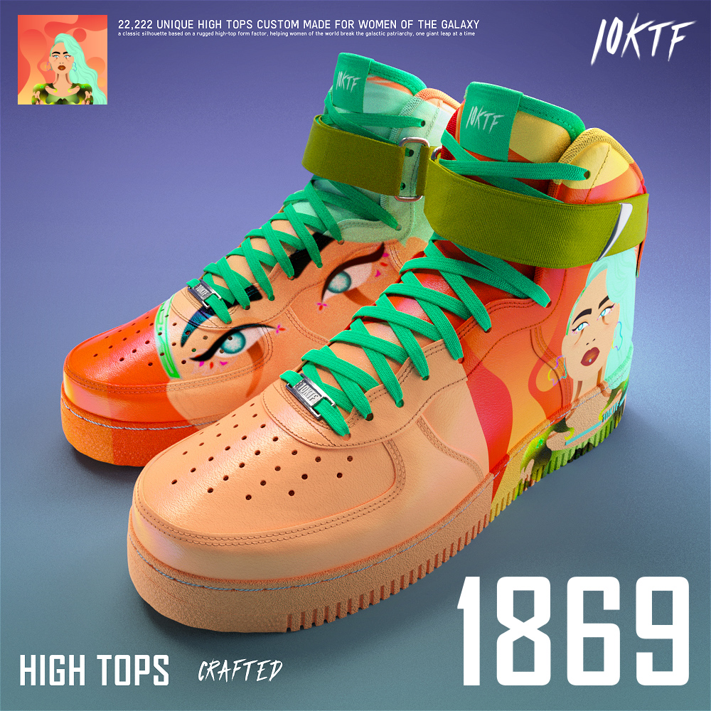 Galaxy High Tops #1869