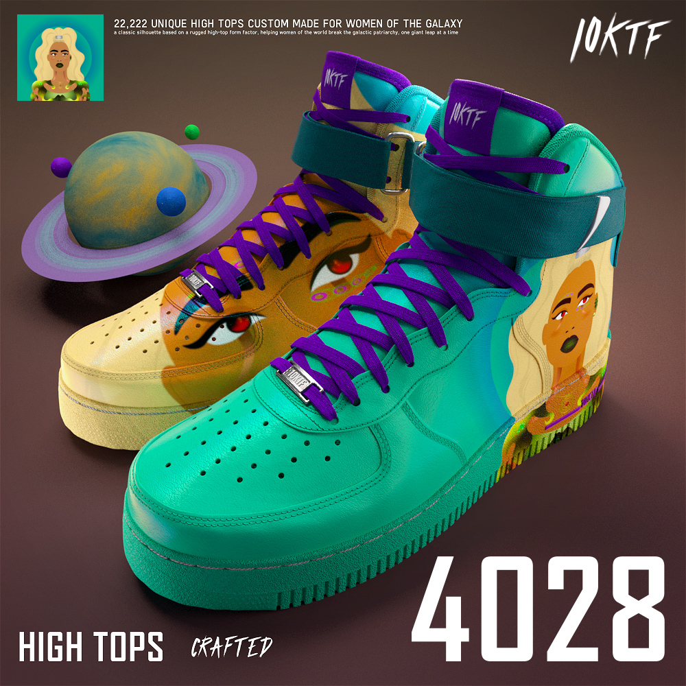 Galaxy High Tops #4028