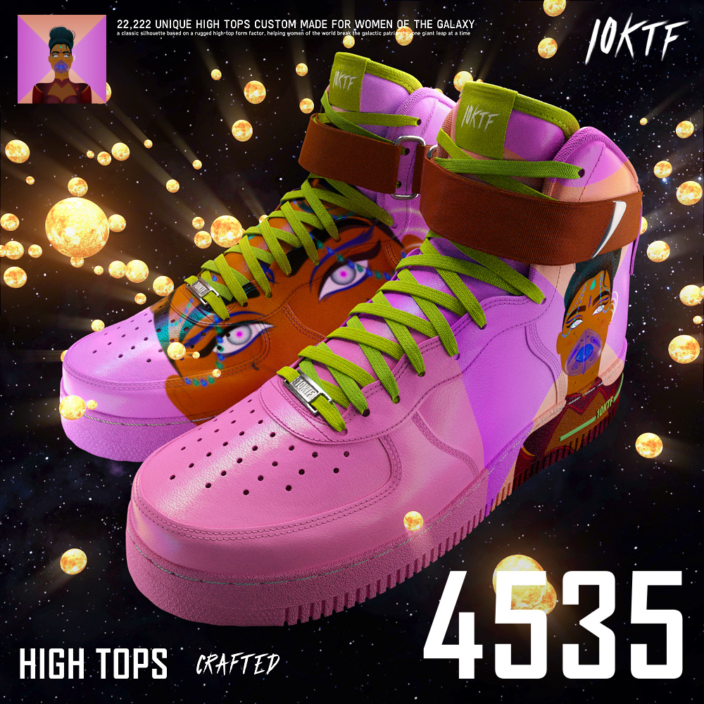 Galaxy High Tops #4535