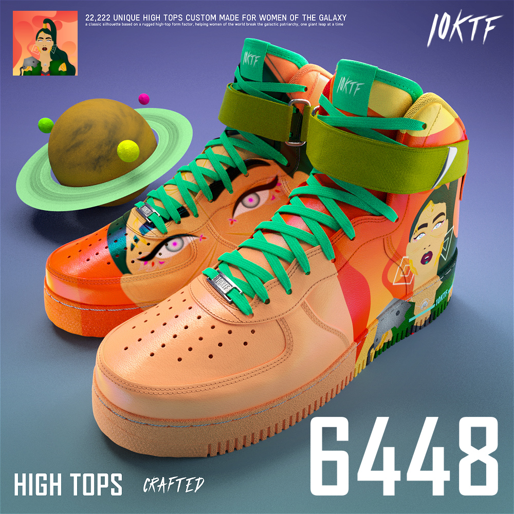 Galaxy High Tops #6448