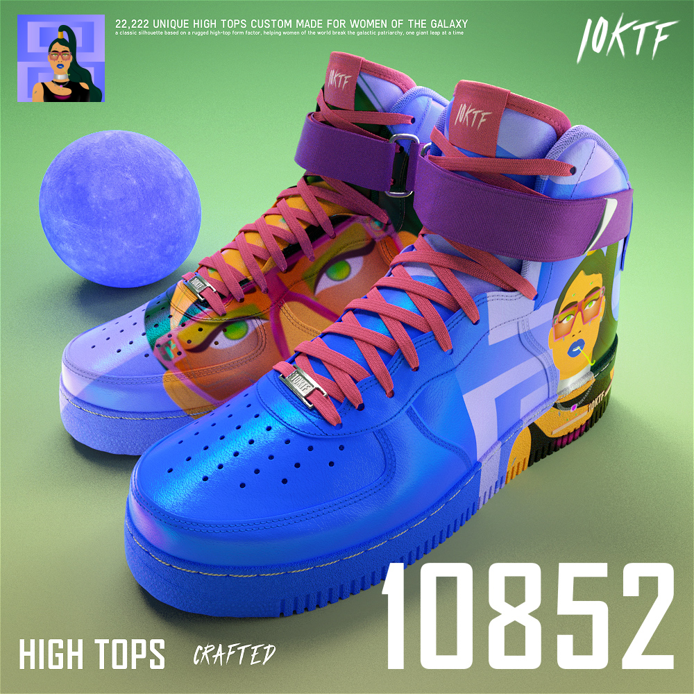 Galaxy High Tops #10852
