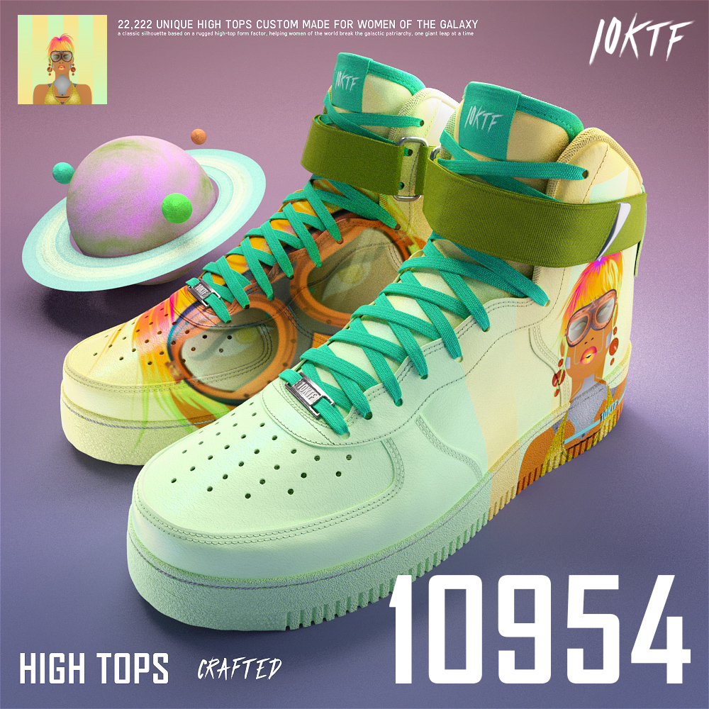 Galaxy High Tops #10954