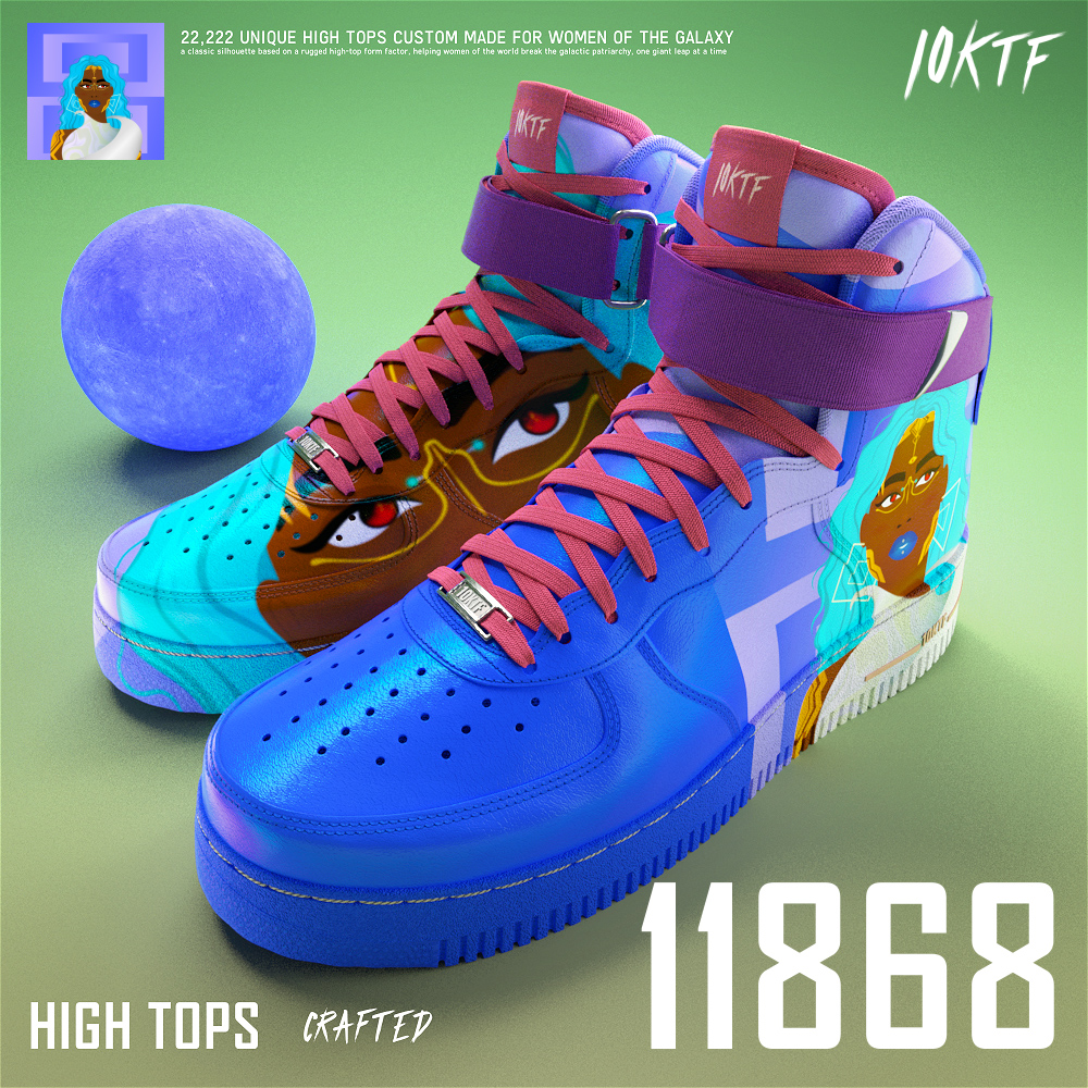 Galaxy High Tops #11868