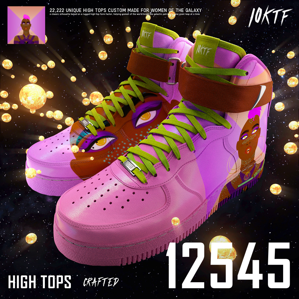 Galaxy High Tops #12545