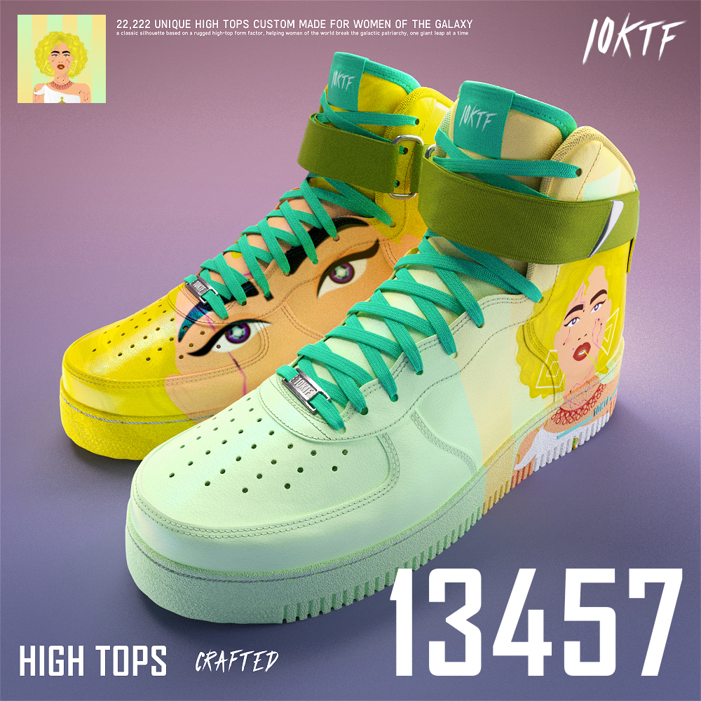 Galaxy High Tops #13457