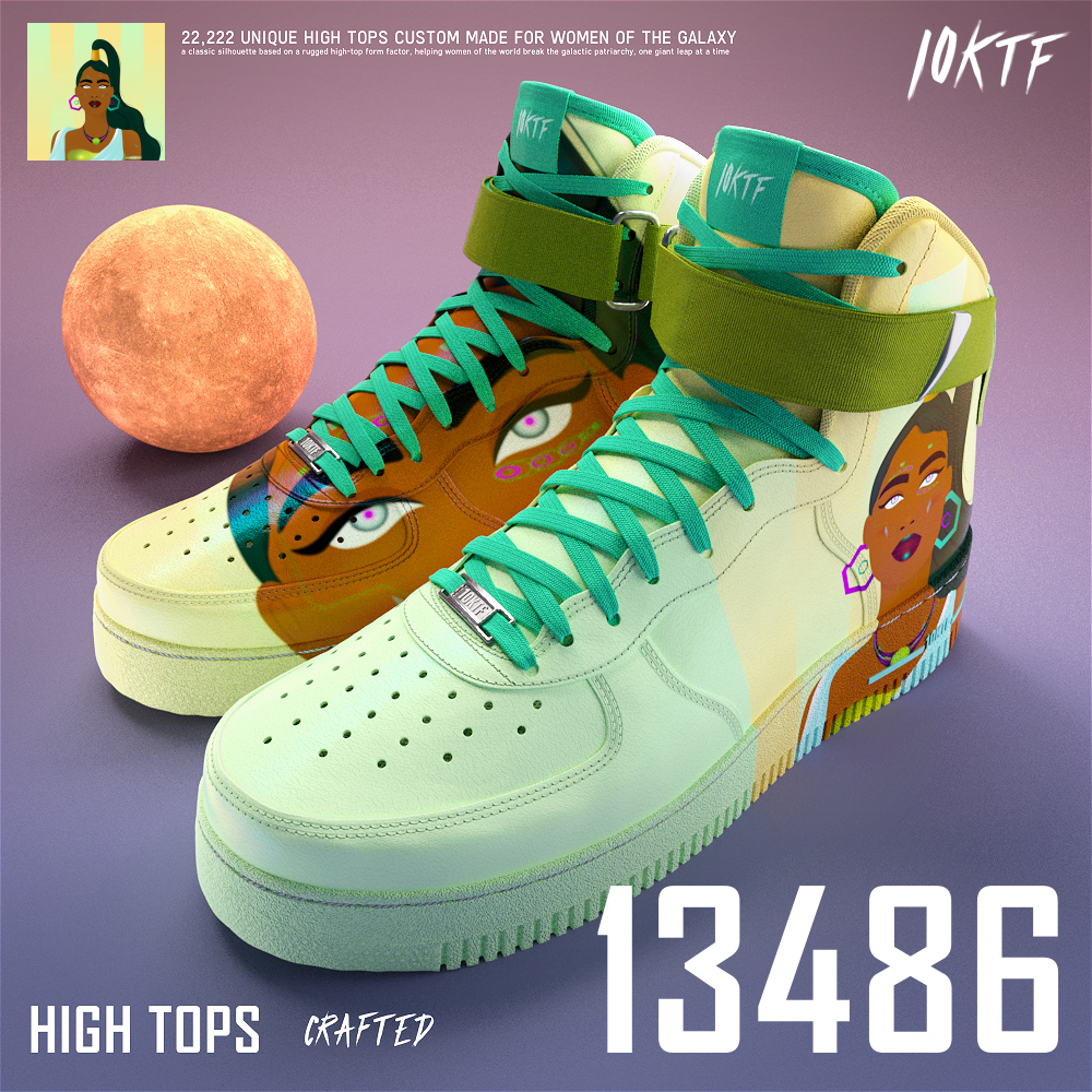 Galaxy High Tops #13486