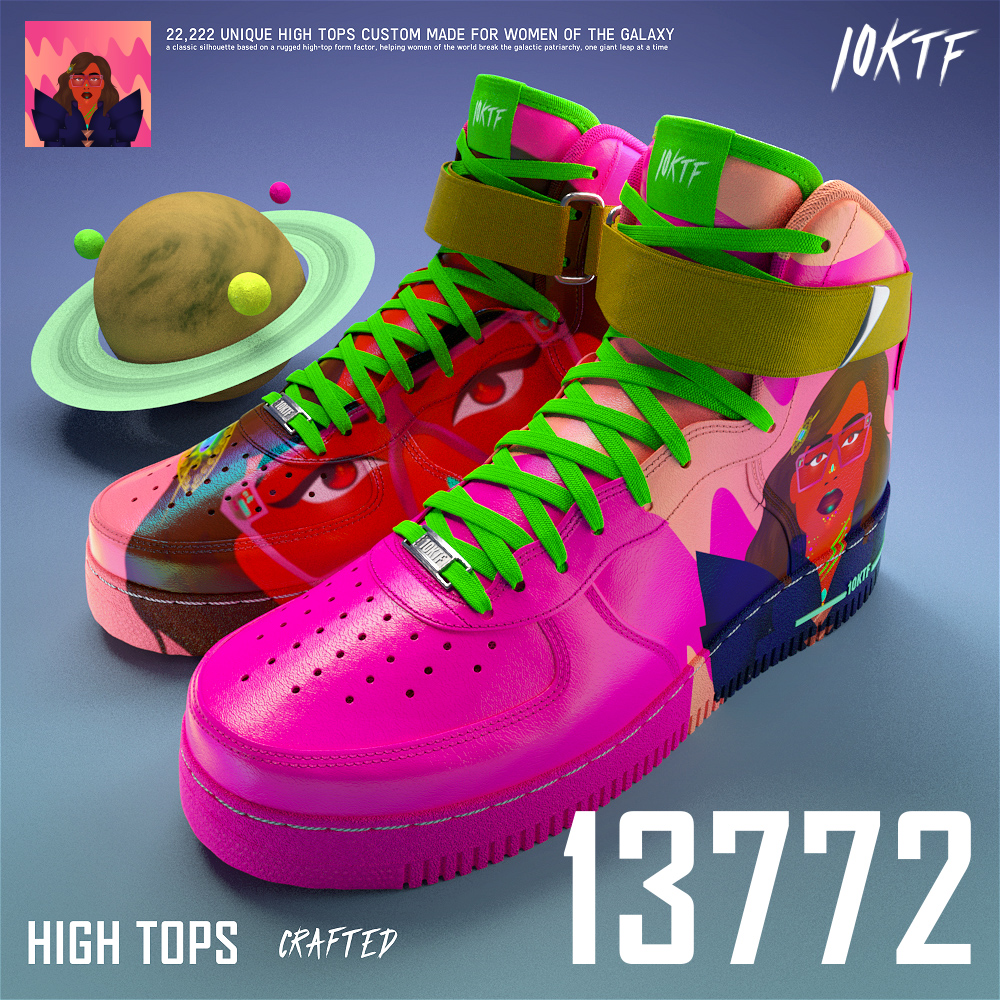 Galaxy High Tops #13772