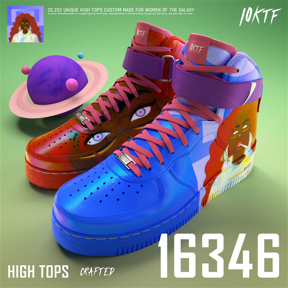 Galaxy High Tops #16346