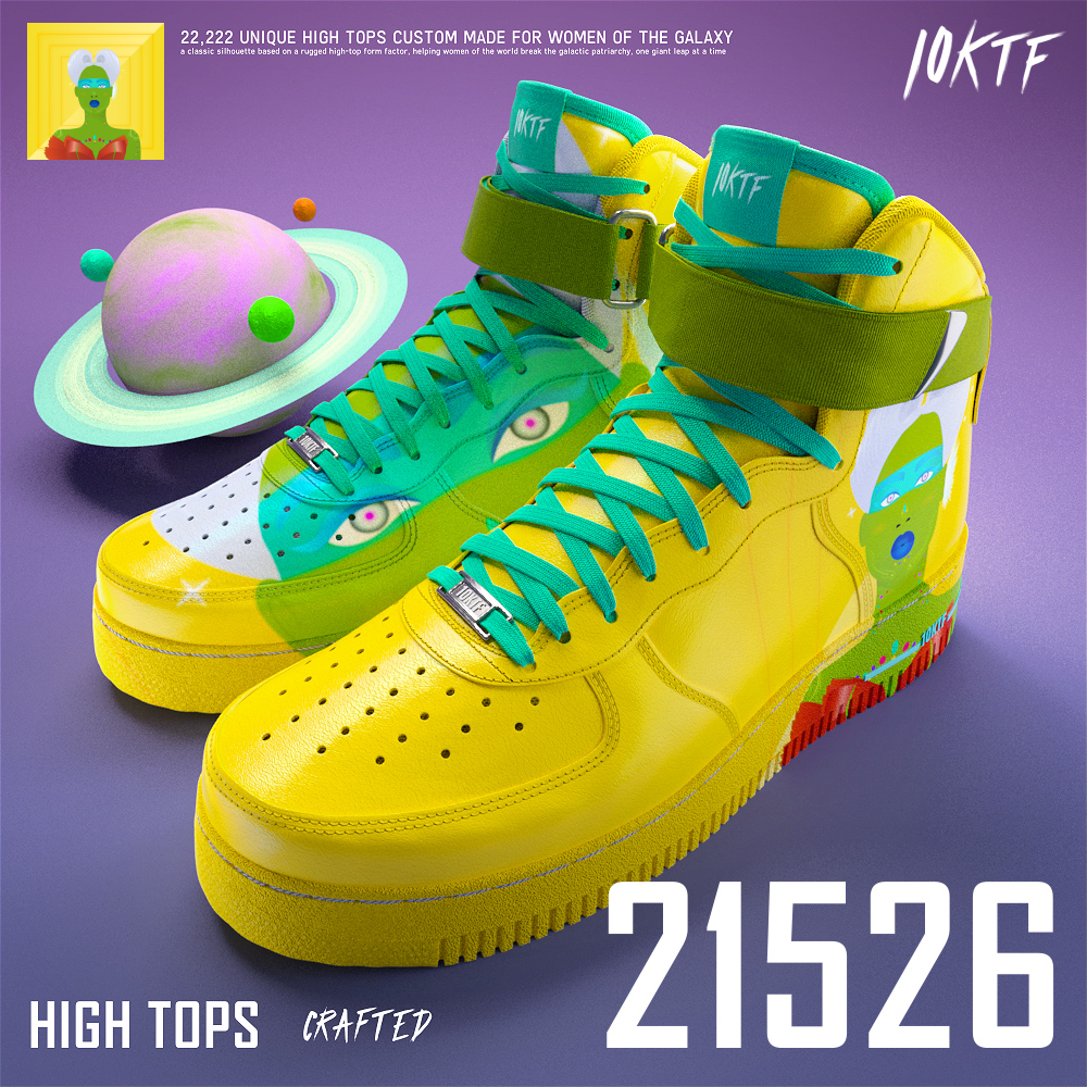 Galaxy High Tops #21526