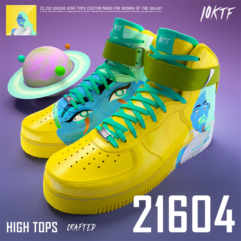 Galaxy High Tops #21604