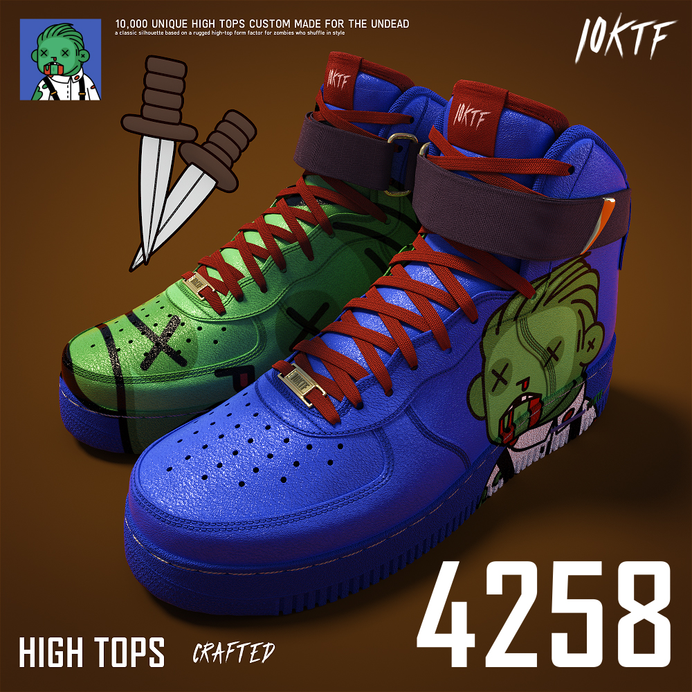 Dead High Tops #4258