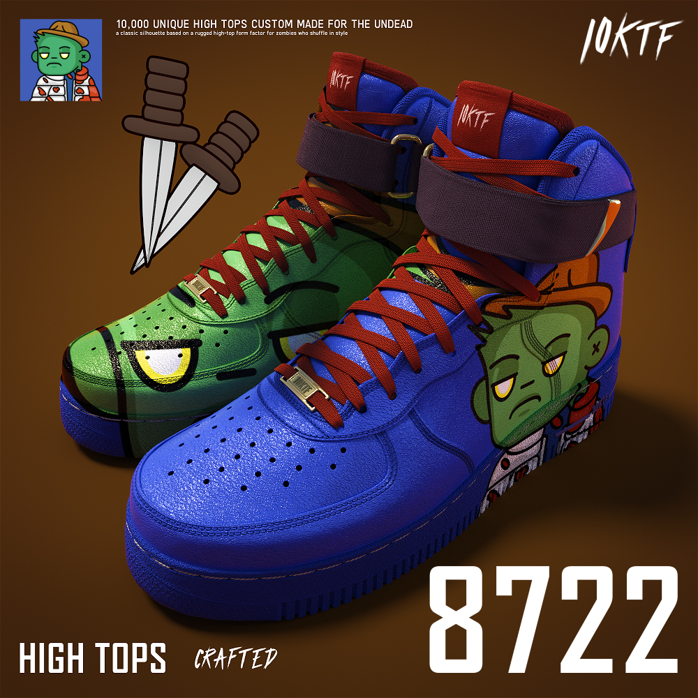 Dead High Tops #8722