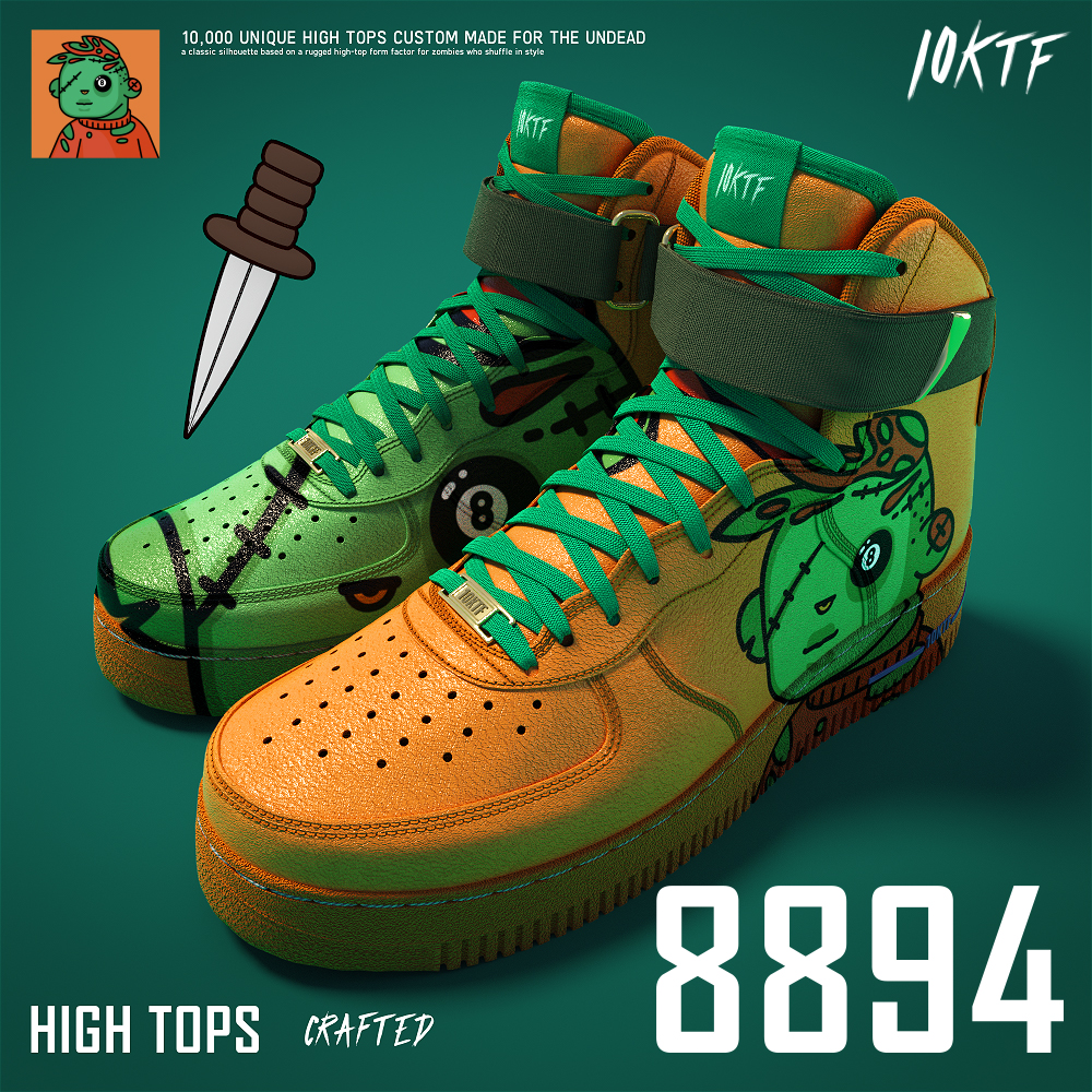 Dead High Tops #8894