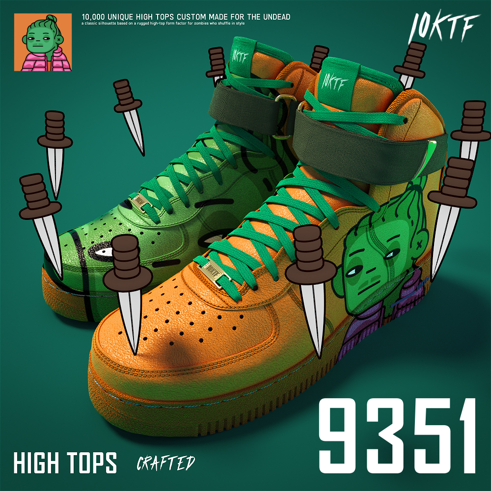 Dead High Tops #9351