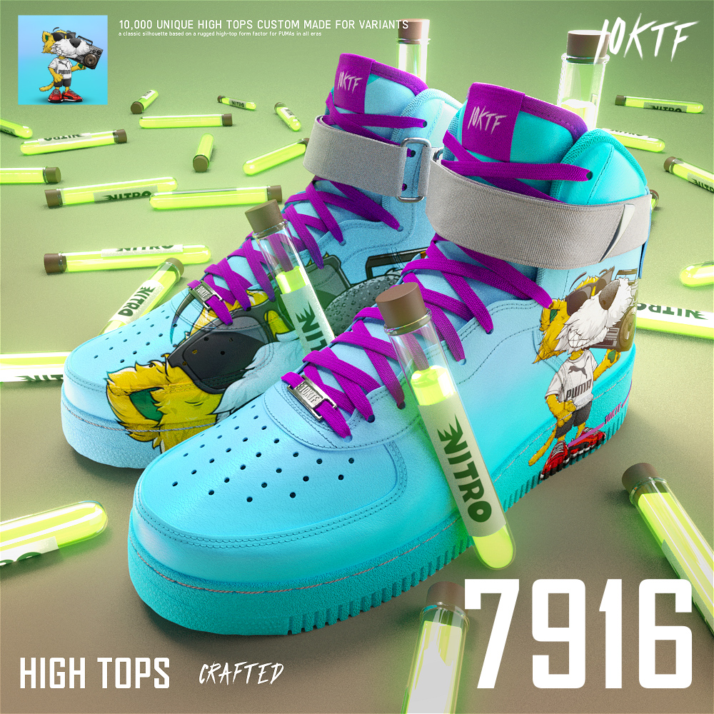Puma High Tops #7916