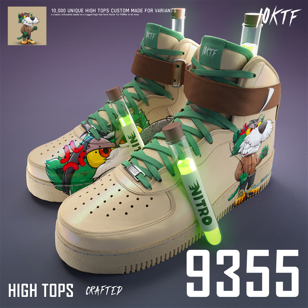 Puma High Tops #9355