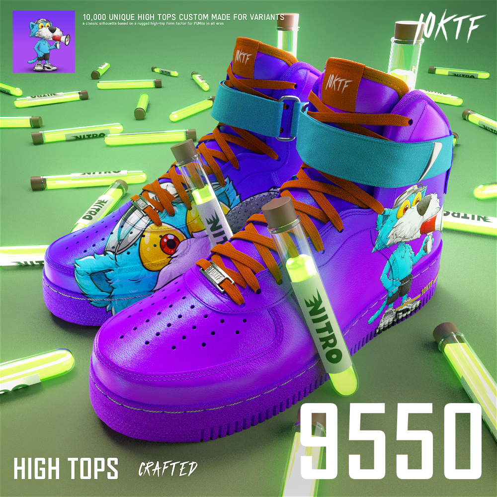 Puma High Tops #9550