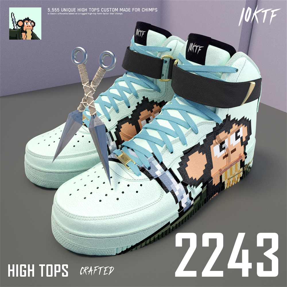 Chimp High Tops #2243