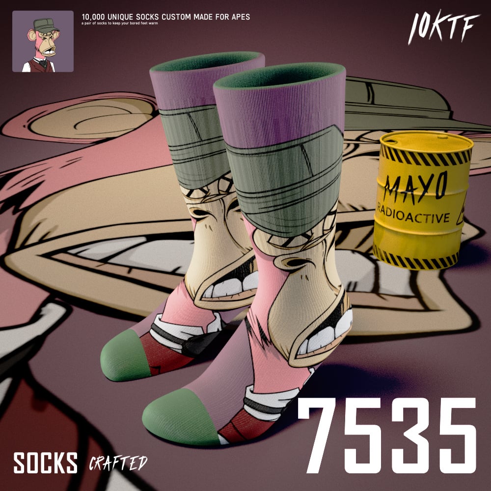 Ape Crew Socks #7535