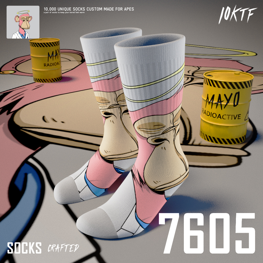 Ape Crew Socks #7605