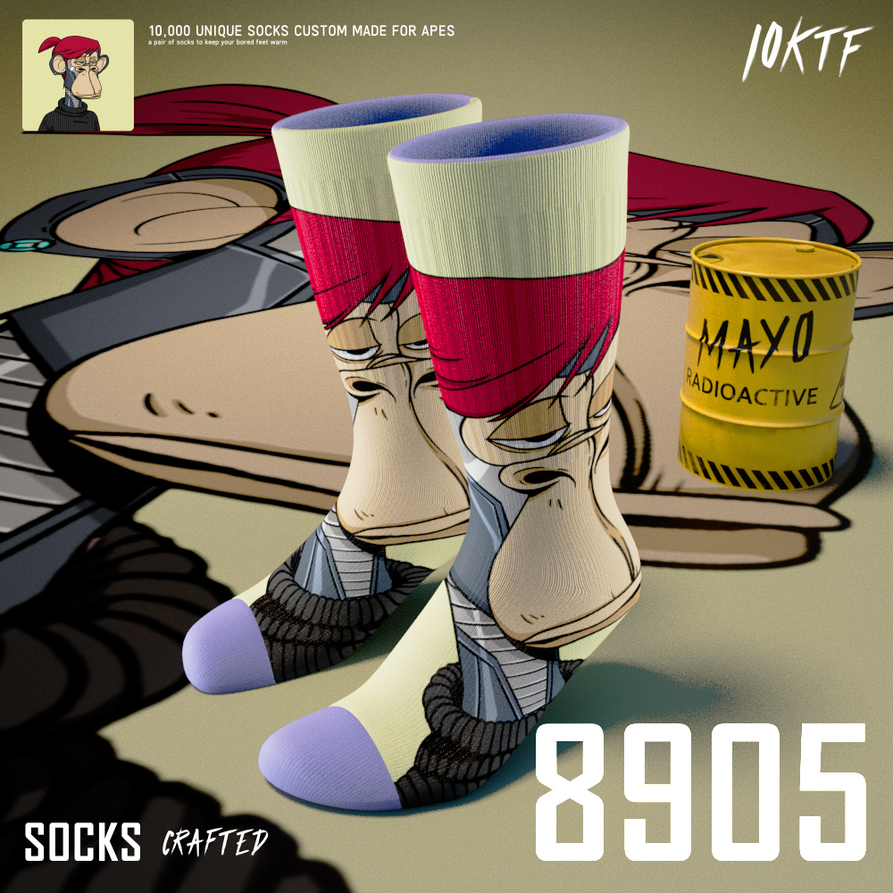 Ape Crew Socks #8905