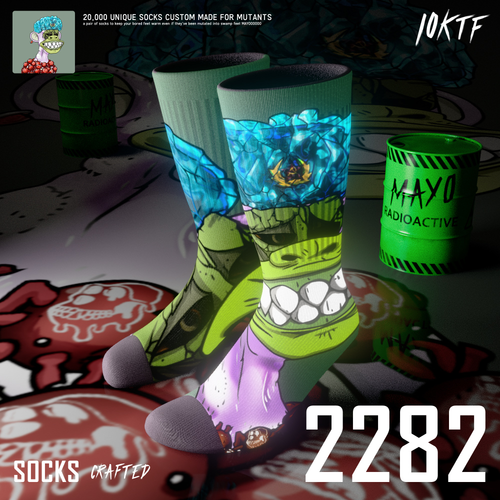 Mutant Crew Socks #2282