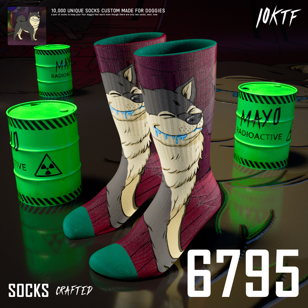 Kennel Crew Socks #6795
