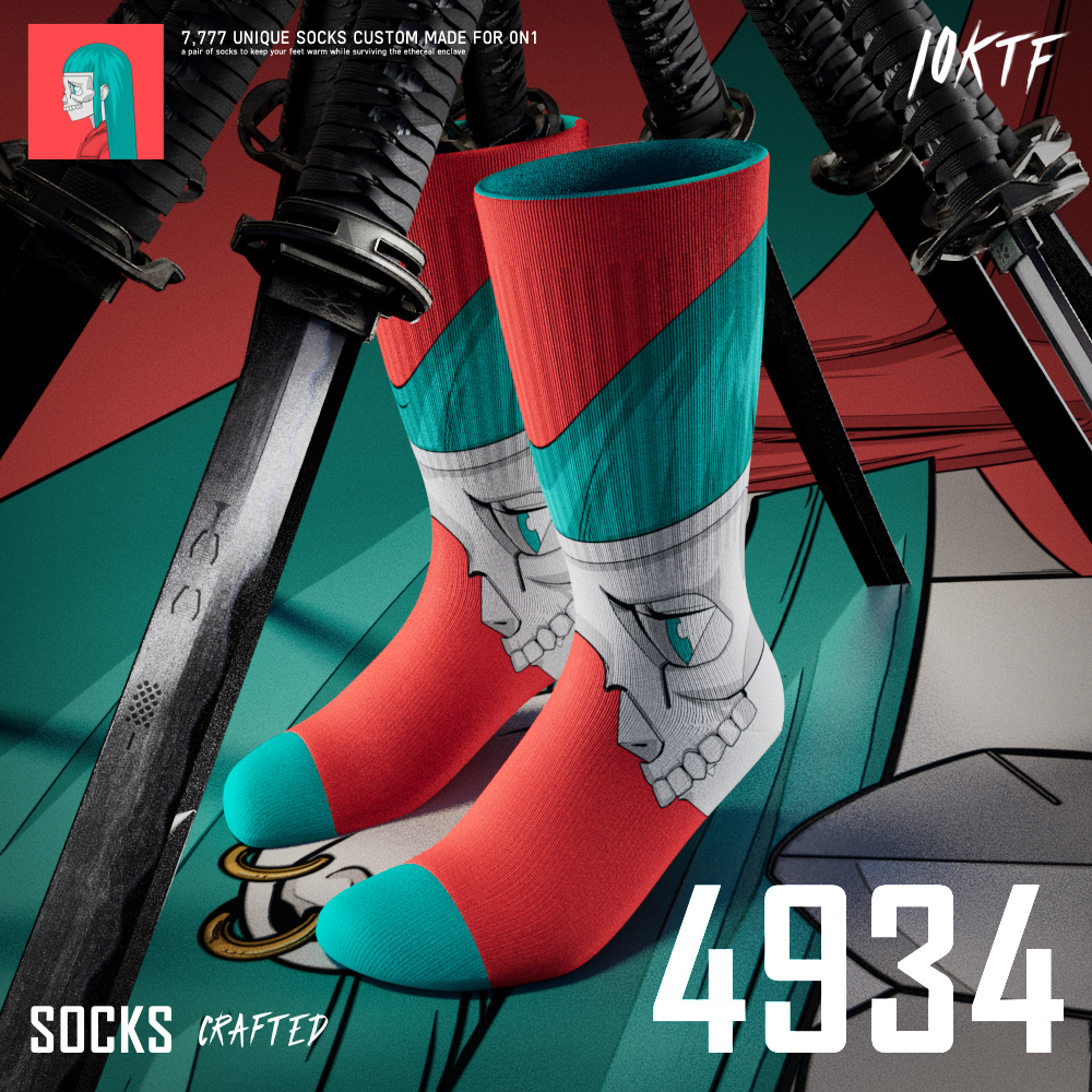 0N1 Crew Socks #4934