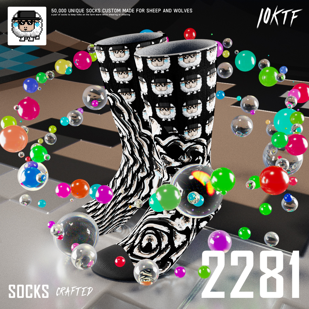 Wolf Crew Socks #2281