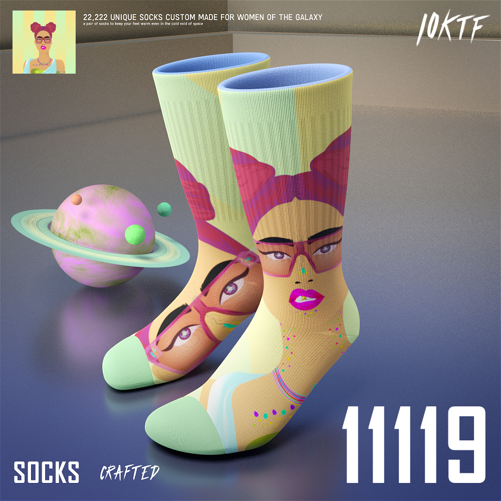 Galaxy Crew Socks #11119