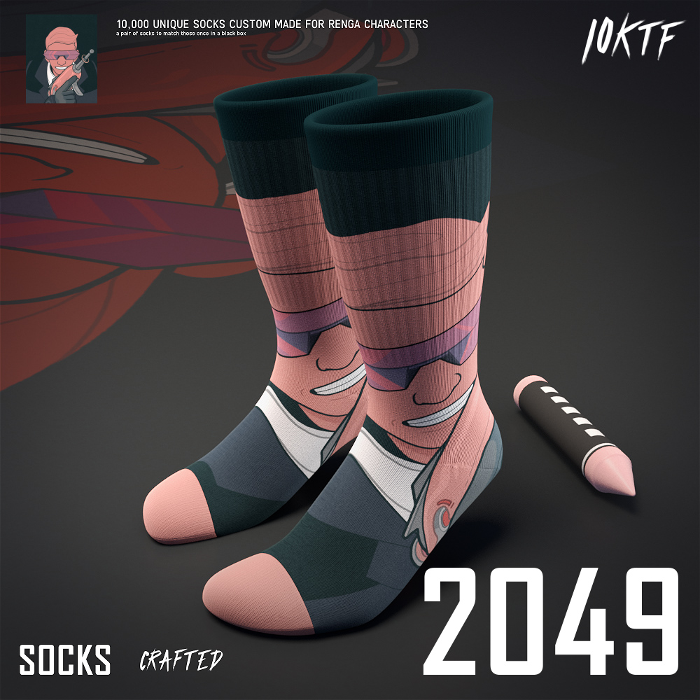 RENGA Crew Socks #2049
