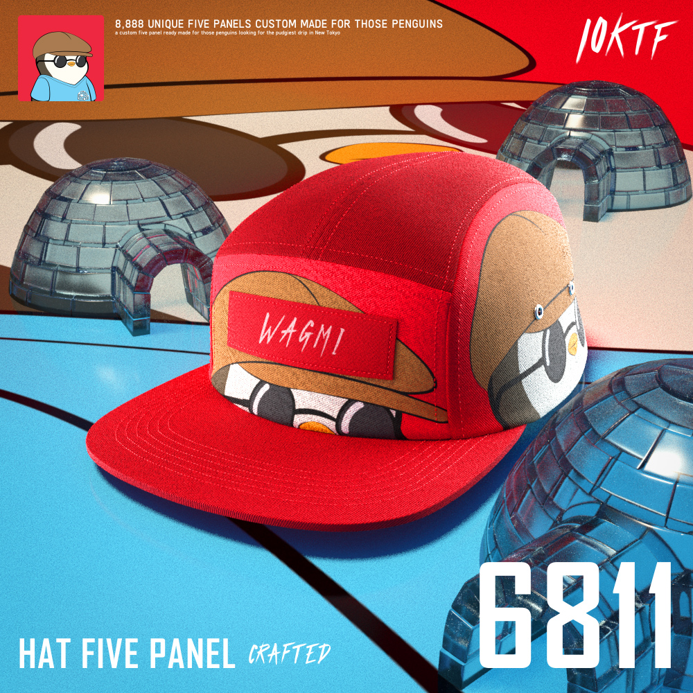 Pudgy Five Panel #6811