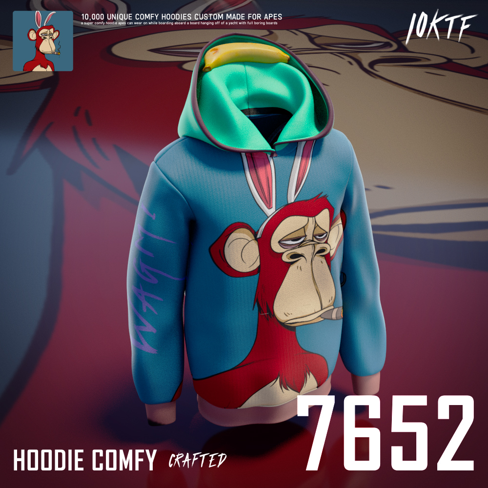 Ape Comfy Hoodie #7652