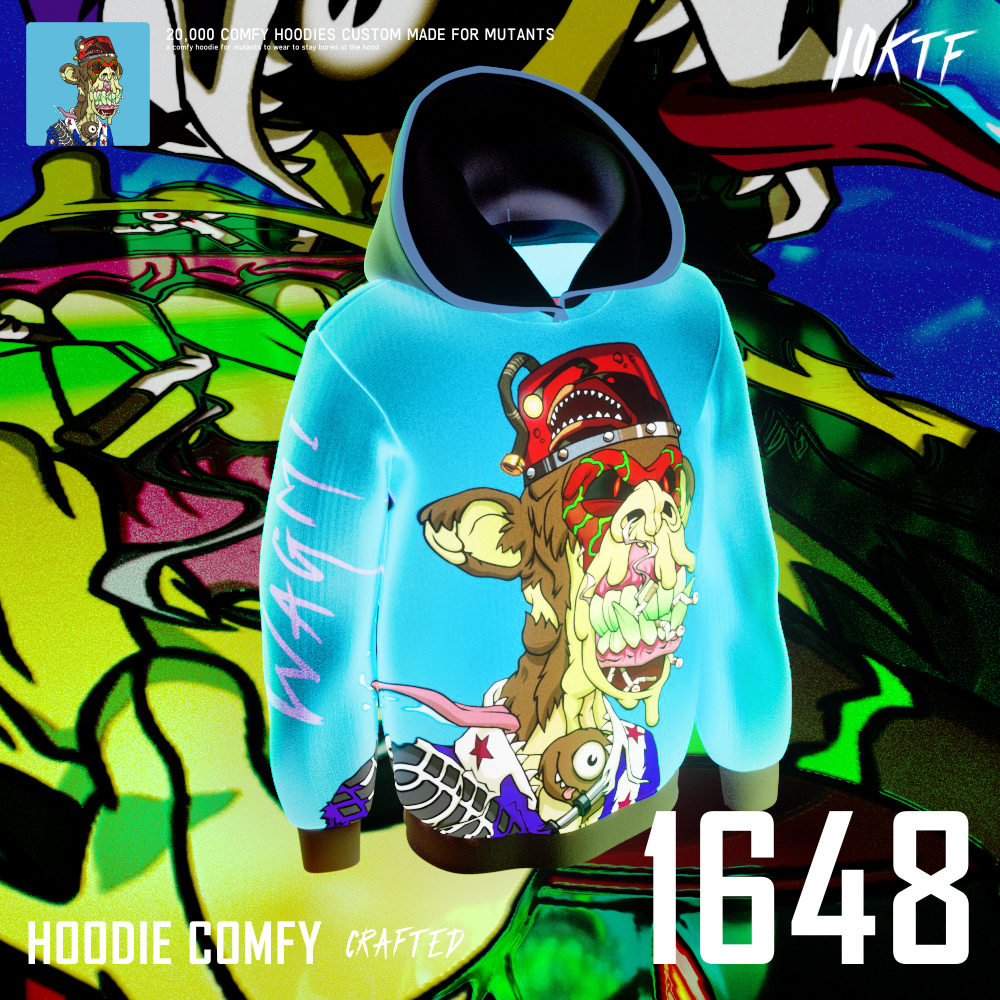 Mutant Comfy Hoodie #1648