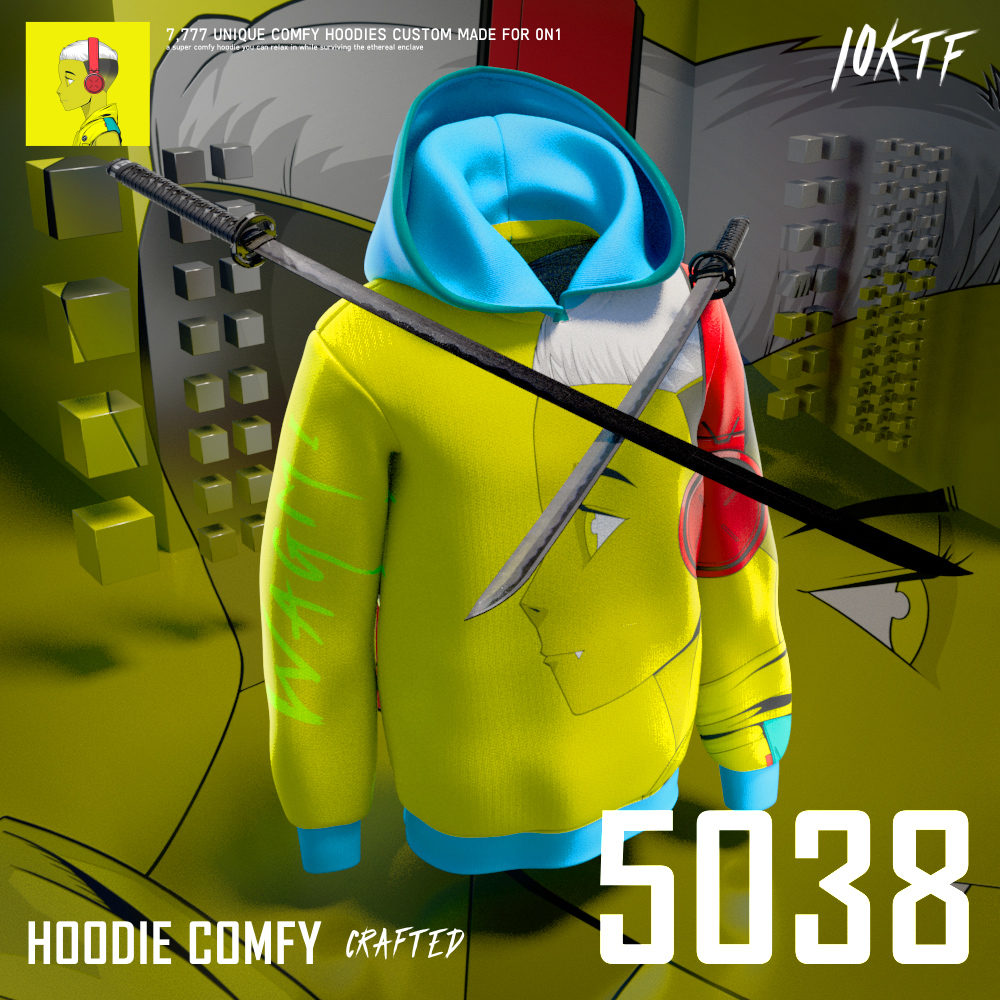 0N1 Comfy Hoodie #5038