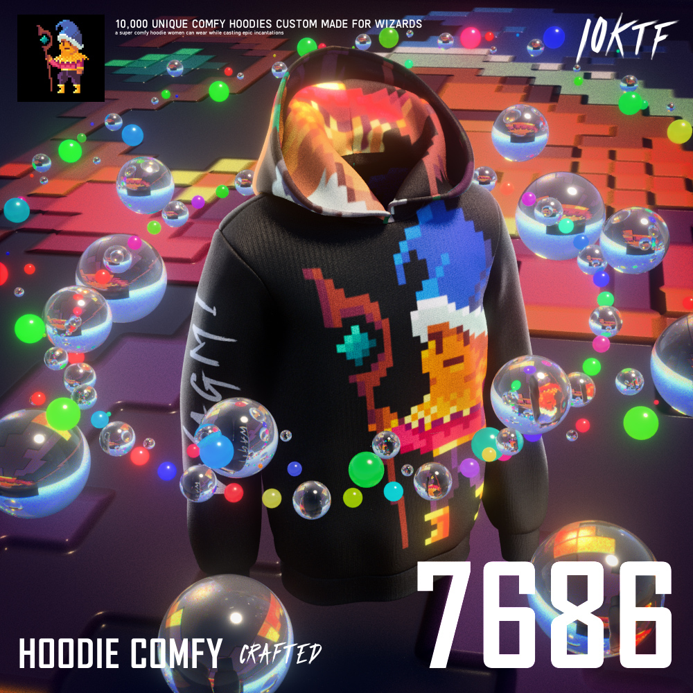 Wizard Comfy Hoodie #7686