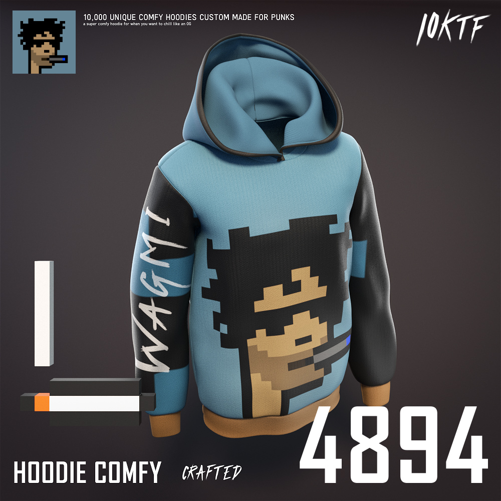 Punk Comfy Hoodie #4894