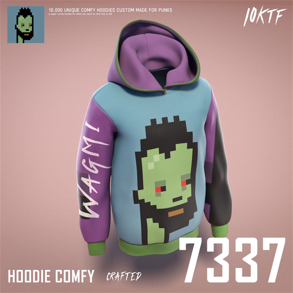 Punk Comfy Hoodie #7337