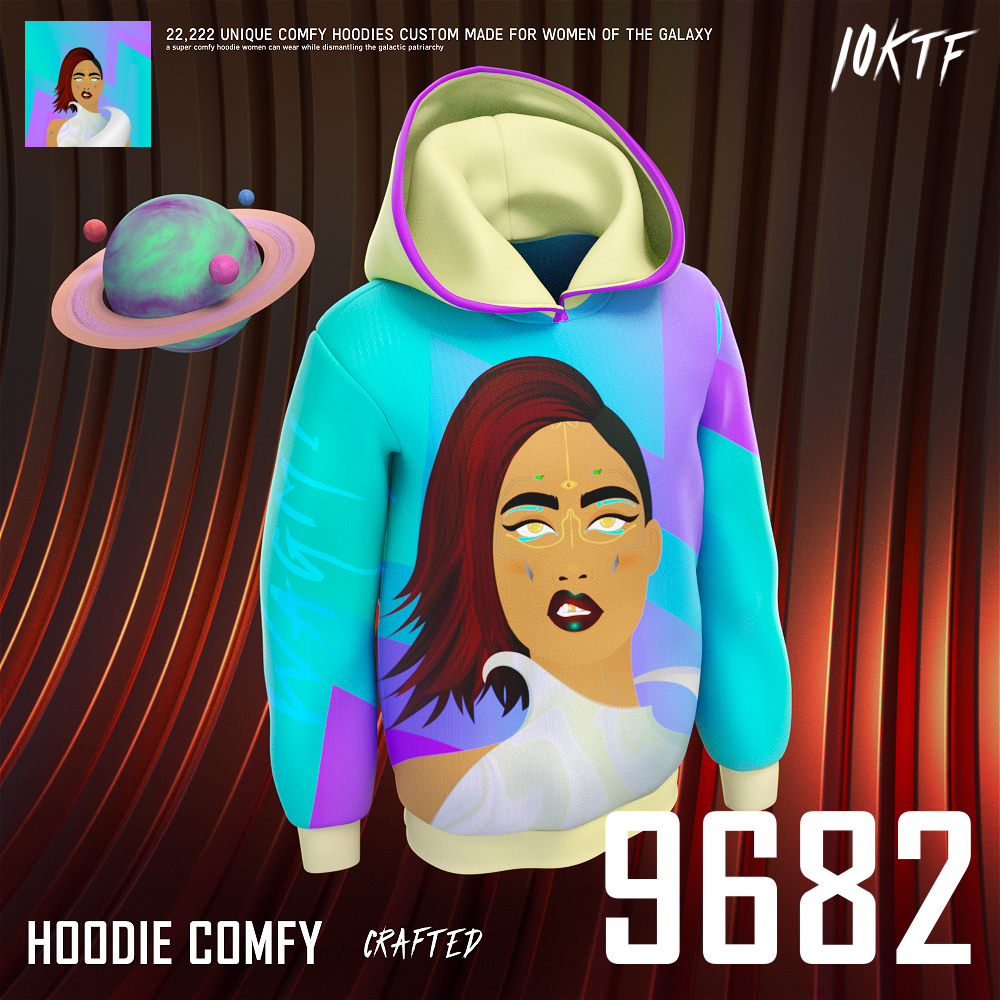 Galaxy Comfy Hoodie #9682