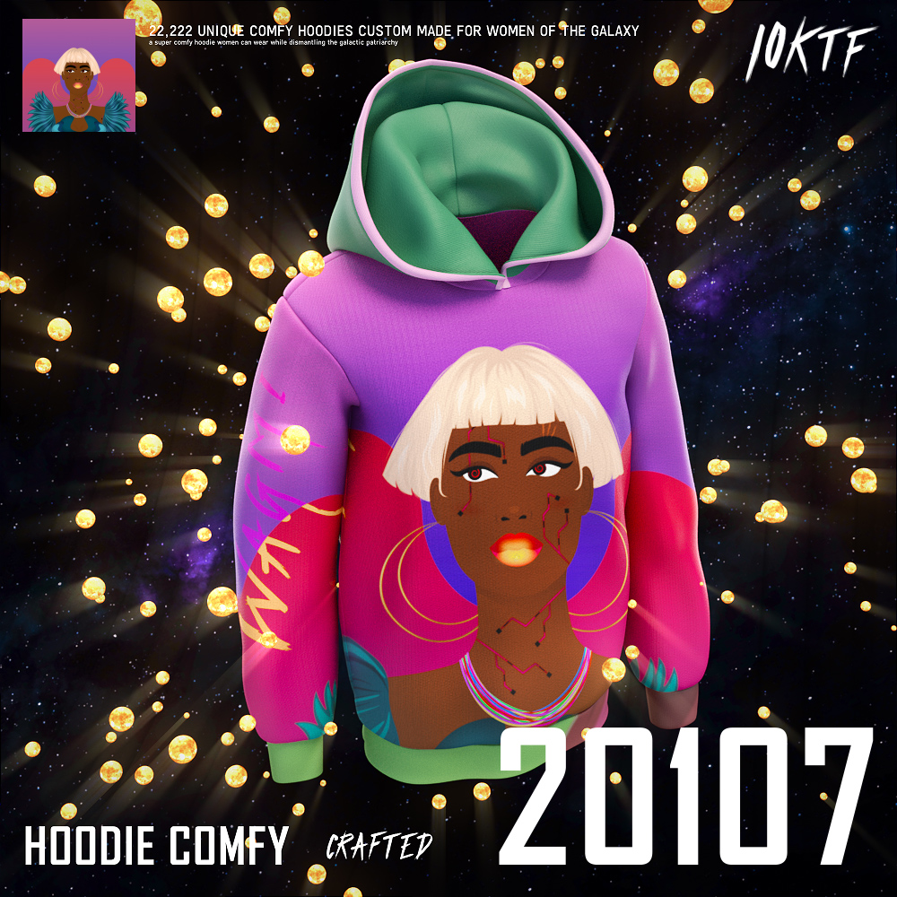 Galaxy Comfy Hoodie #20107