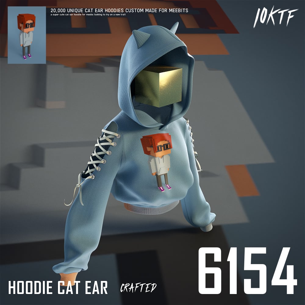 Meebit Cat Ear Hoodie #6154